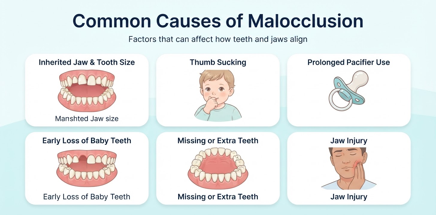 Common Causes of Malocclusion