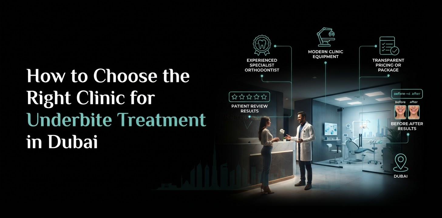 How to Choose the Right Clinic for Underbite Treatment in Dubai