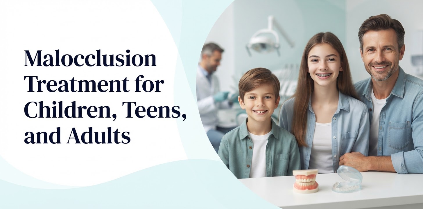 Malocclusion Treatment for Children, Teens, and Adults